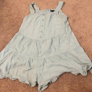 Target light blue romper